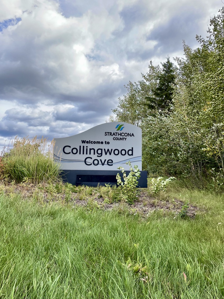 Strathcona County is also home to Collingwood Cove