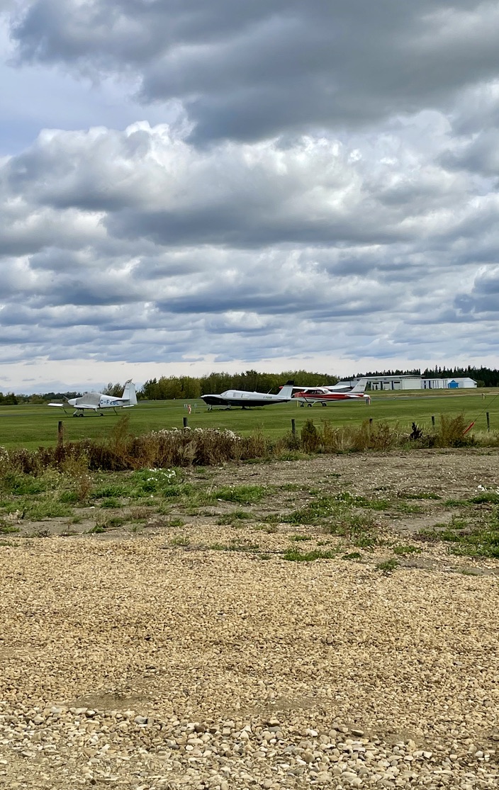 The Airport at South Cooking Lake apart of Strathcona County